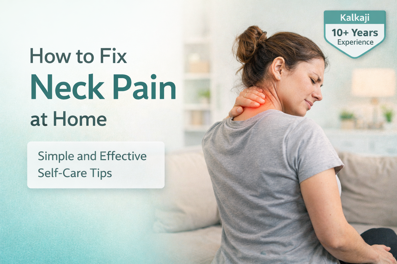 Back Pain Physiotherapist in Kalkaji Delhi